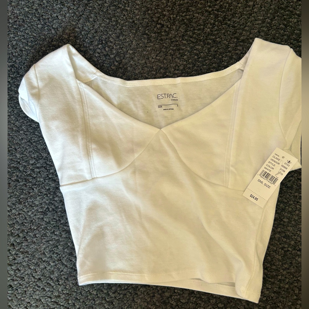 PacSun White Top - NWT